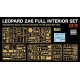 Kit intérieur Leopard 2A6 1/35 avec décalcomanies Ukraine
