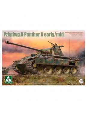 Maquette du char Panther Ausf. A à l'échelle 1/35 TAKOM