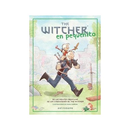 Couverture de la BD The Witcher en Petit, Geralt et Ciri