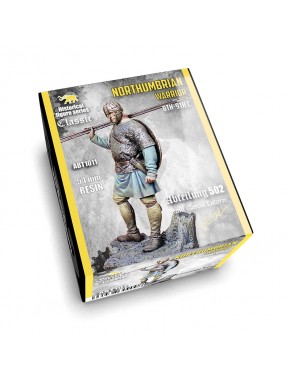 Figura histórica Guerrero Northumbriano 54mm en resina