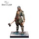 Figura histórica de un guerrero sajón del 5º siglo, en resina.