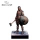 Figura histórica de un guerrero sajón del 5º siglo, en resina.