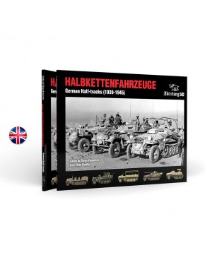Couverture du livre Halbkettenfahrzeuge sur les half-tracks allemands.
