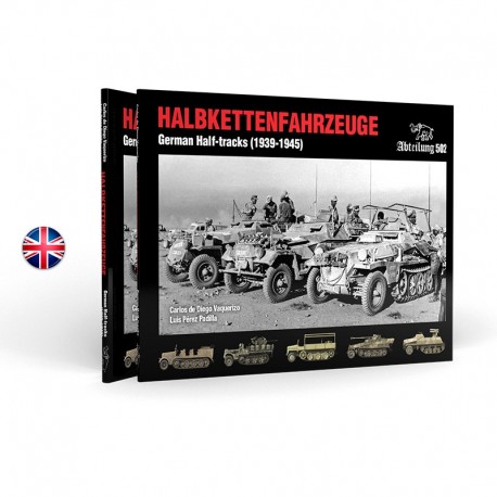 Couverture du livre Halbkettenfahrzeuge sur les half-tracks allemands.