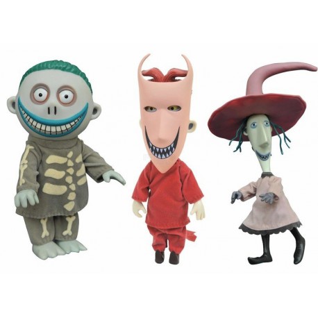 Set di Figure Deluxe Blocco, Urti e Botte Incubo Prima di Natale