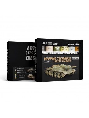 Coffret de peintures à l'huile ABT502 lumières et ombres