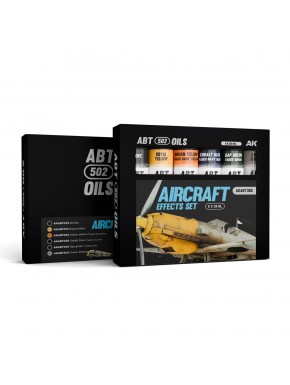 Set de peinture à l'huile ABT502 Aircraft