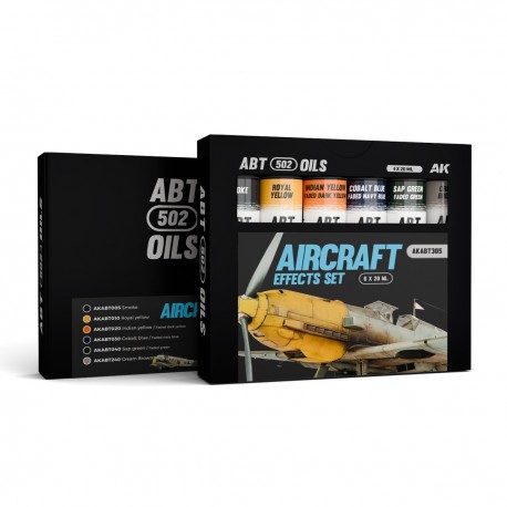 Set de peinture à l'huile ABT502 Aircraft