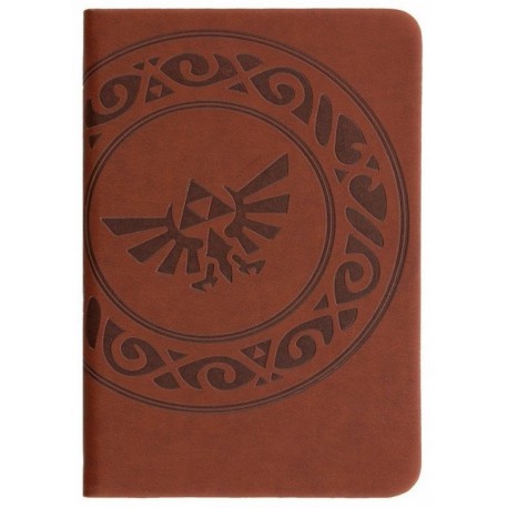 Libreta Premium A6 Zelda Trifuerza