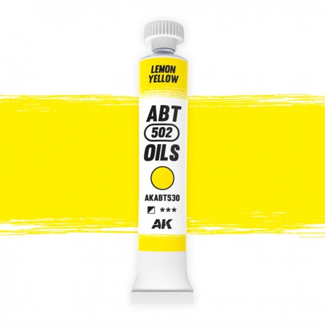Óleo ABT502 Amarillo Limón para modelismo