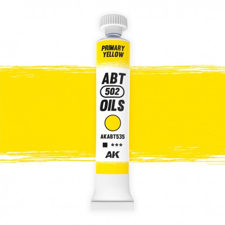 Pintura al óleo amarillo primario ABT502
