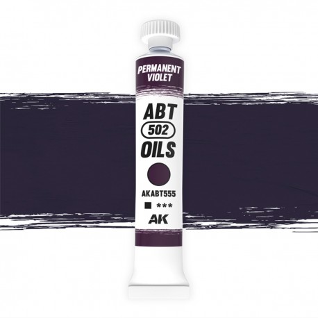 Tube d'huile Permanent Violet ABT502