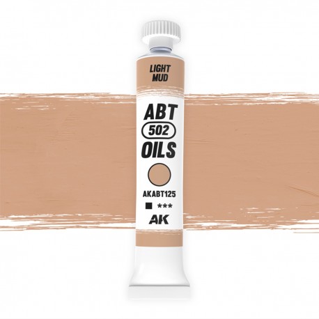 Tube de peinture à l'huile Light Mud ABT502