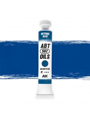 Tube d'huile Intense Blue ABT502 pour modélisme