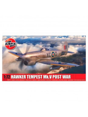 Maquette d'avion Hawker Tempest Mk.V à l'échelle 1/72