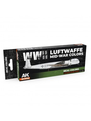 Boîte de laques Luftwaffe Mid-war WWII par AK-Interactive