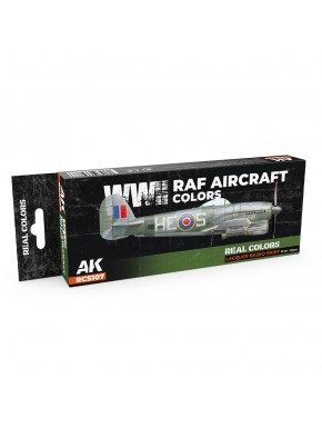 Ensemble de laques Real Colors WWII RAF Aircraft