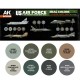 Set de laques AK-Interactive US Air Force 1960s-1980s