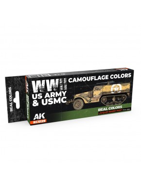 Set de laques camouflage WWII US Army USMC