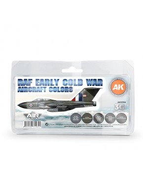 Set de peintures Couleurs RAF Guerre Froide