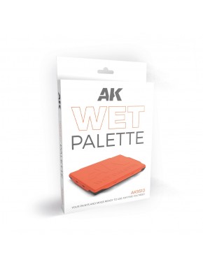 Palette humide AK-Interactive avec feuilles et éponges