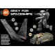 Set de pinturas gris para naves espaciales de AK-Interactive