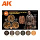 Ensemble de peinture AK-Interactive avec motifs Waffen-SS