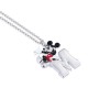 Colgante oro blanco Mickey Mouse 90 Aniversario