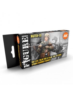 Set peinture uniformes Waffen-SS AK-Interactive