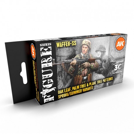 Set peinture uniformes Waffen-SS AK-Interactive