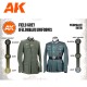 Conjunto de tintas uniformes Field Grey AK-Interactive