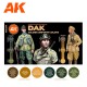 Coffret de couleurs d'uniformes DAK par AK-Interactive