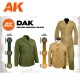 Coffret de couleurs d'uniformes DAK par AK-Interactive