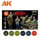 Conjunto de cores de uniformes soviéticos WWII da AK-Interactive