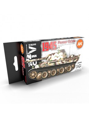 Set de peinture 1945 Panzer Colors par AK-Interactive