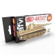 Ensemble de peintures camouflage 1937-44 Panzer Colors par AK-Interactive