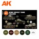 Set de peinture WWII Soviet Tank Colors par AK-Interactive