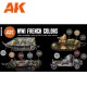 Boîte de couleurs WWI French AFV d'AK-Interactive