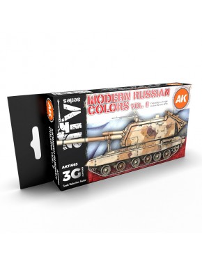 Coffret de peintures Modern Russian Colors Vol. 2 AK-Interactive