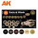Set de peinture AK Interactive Tracks & Wheels 3Gen
