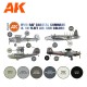 Ensemble de couleurs pour avions WWII RAF et RN