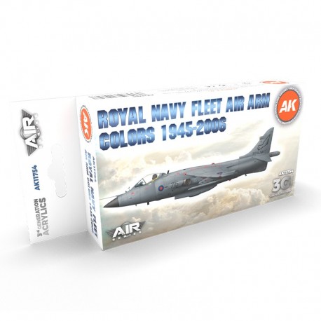 Coffret de peintures RN Fleet Air Arm 1945-2006 par AK-Interactive