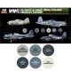 Conjunto de tintas Real Colors para aeronaves US Navy WWII