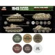 Boîte de set de laques 1945 Panzer Colors par AK-Interactive