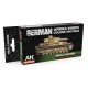Coffret de laques Afrika Korps 1941-1943 AK-Interactive