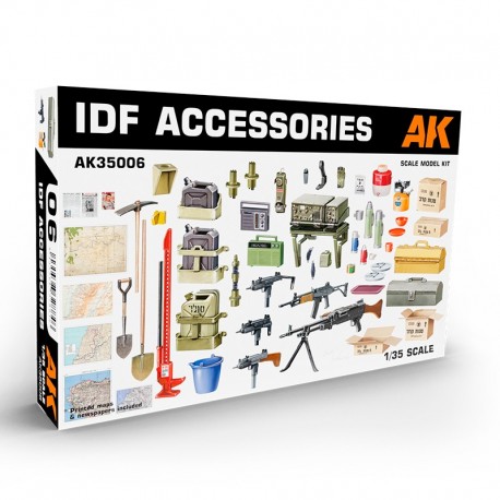 Set d'Accessoires IDF 1/35 par AK-Interactive