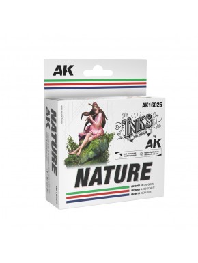 Ensemble d'encres AK-Interactive Nature