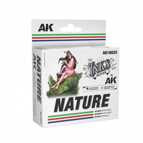 Ensemble d'encres AK-Interactive Nature