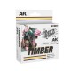 Ensemble d'encres Timber Ink AK-Interactive pour bois