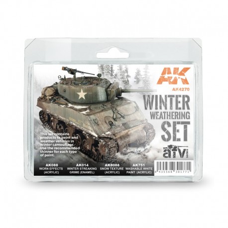 Set de weathering invernal AK-Interactive